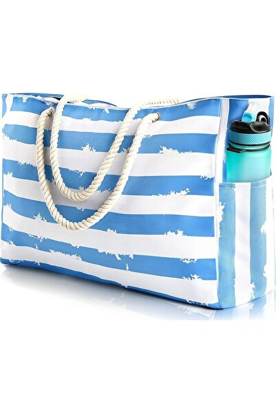 Yelajoy Large Beach Bag for Women & Men - Waterproof Sandproof Extra Large To...