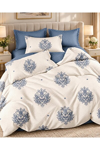 East Comfort LenjerieMag Lenjerie de pat finet 6 piese cu elastic ESTE40