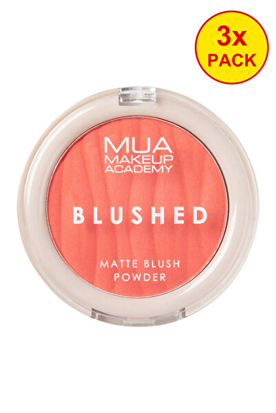 MUA Makeup Academy 3x PACK Matte Blusher – Misty Rose