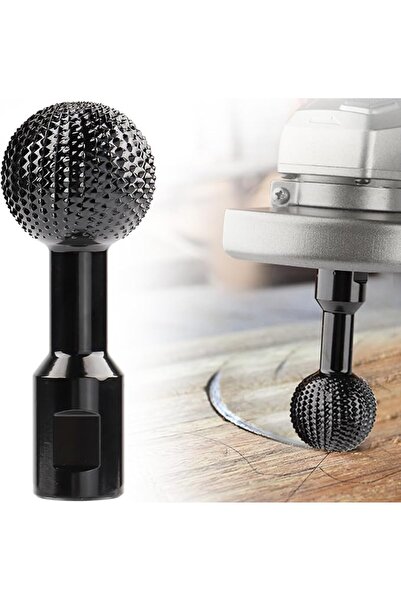 SYOSI Ball Gouge Angle Grinder Attachment – 360° Sphere Rotary Burr for Rapid...
