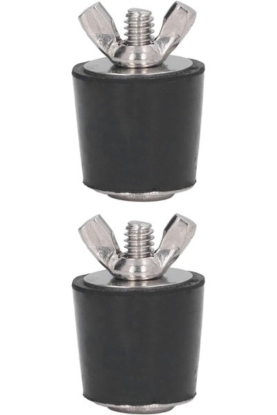 Denash Winter Rubber Plugs, Good Expandability Multifunction 2 Pack Rubber Pl...