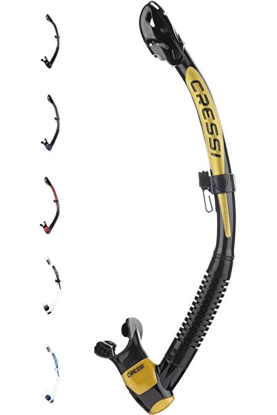 Cressi Itaca Ultra Dry Snorkel - Snorkel Dry for Free Diving and Snorkeling