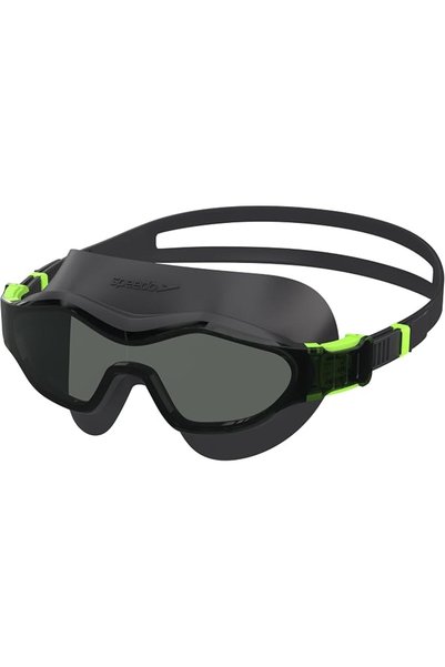 SPEEDO نظارات سباحة هيدروسيتي سوداء للجنسين (عبوة من قطعة واحدة)