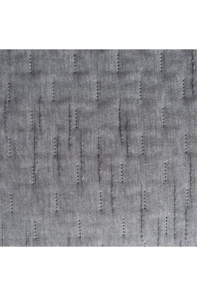 Eurofirany CHELEN1 220x240 cuvertură de pat decorativă din șenilă argintie cu...
