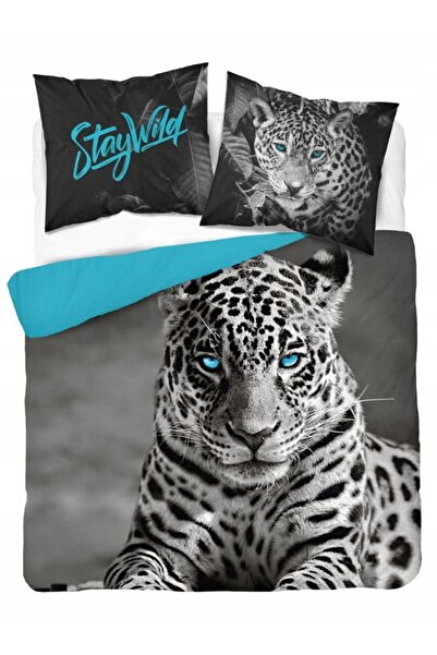 Detexpol Lenjerie de pat Bumbac Leopard 220x200 Holland Natura