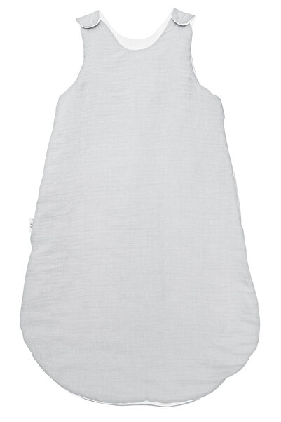 BabyMatex Sac de dormit pentru copii 80cm MUŞLIN SLEEP Gri deschis
