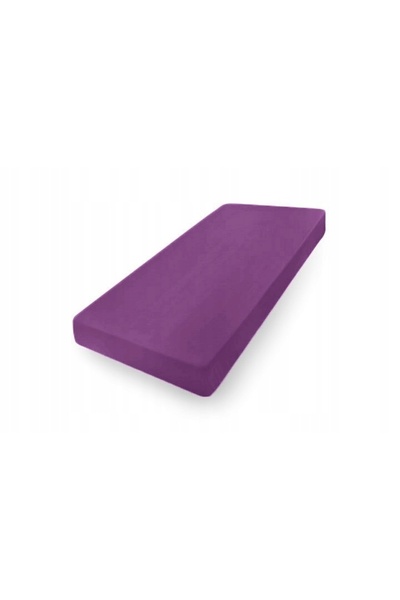 Matex Cearșaf de pat din jerseu cu elastic 130/140x190/200 PREMIUM Mov