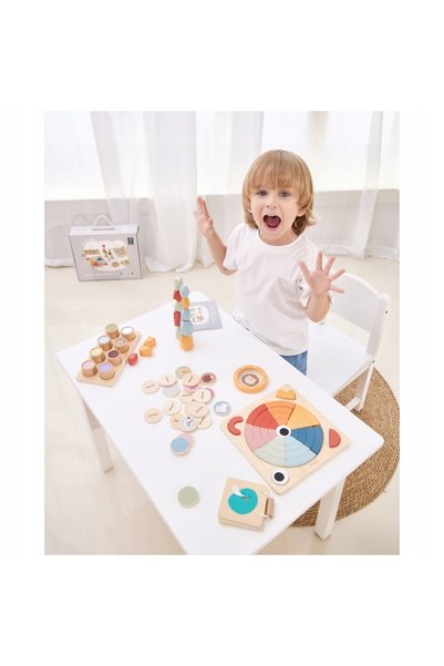 woopie SET MARE DE JUCĂRII EDUCAȚIONALE ÎN CUTIE, 36 LUNI