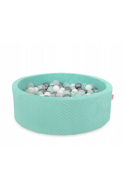 Bobono Piscină gonflabilă minky, înălțime 30 cm, cu 300 de mingi mentolat