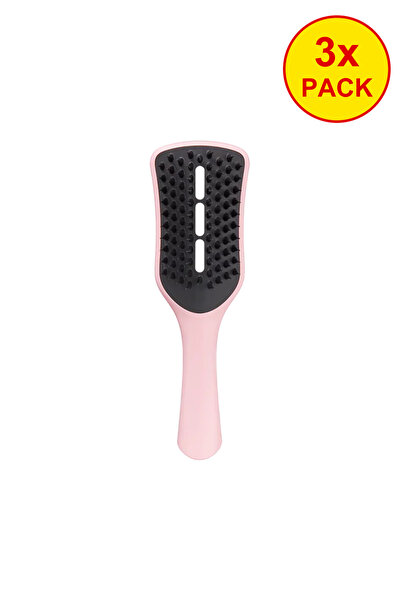 Tangle Teezer 3x ΠΑΚΕΤΟ Βούρτσα Στεγνώματος Μαλλιών Easy Dry & Go Σκούρο Ροζ-...