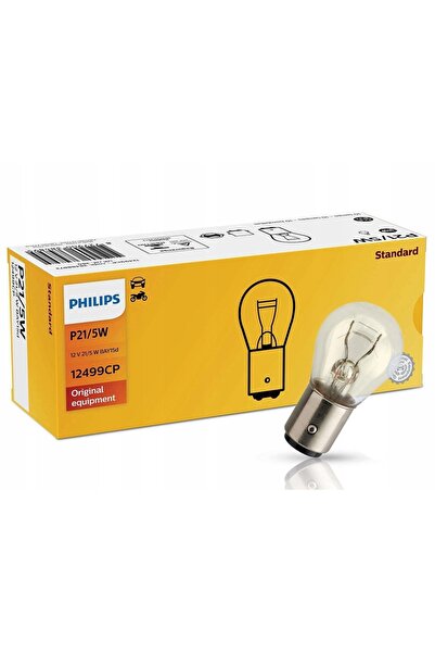Philips P21/5W BAY15D 12V 21/5W becuri 10 bucăți