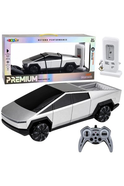 LeanToys Mașină electrică cu telecomandă RC Pickup Stație de încărcare 1:12 LEAN