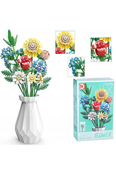 Jokomisiada BLOCURI TEHNICE COLORATE BUCHET MARE DE FLORI