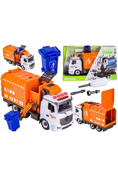 LeanToys PENTRU DECODAREA, WRECKER 61 ELEMENTE