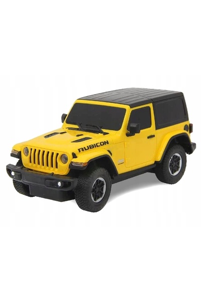 Rastar Jeep JL scară 1:24 79500 mașină cu telecomandă galbenă