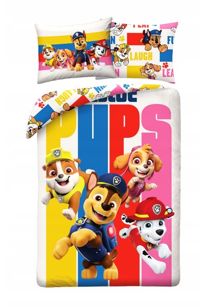 Halantex Set de lenjerie de pat pentru copii Paw Patrol 140x200 Doggy