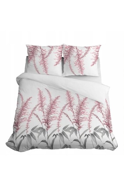 Detexpol Lenjerie de pat din satin 220x200 Flori Deschise