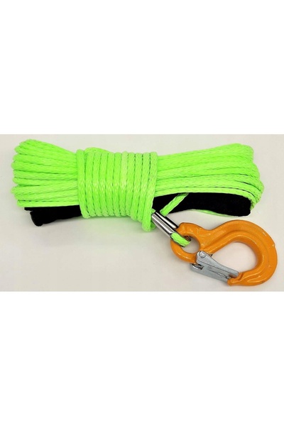X-ATV COADĂ SINTETICĂ PENTRU WINCH ATV AIR103 CU CÂRLIG 5MM 15M LIMONCA