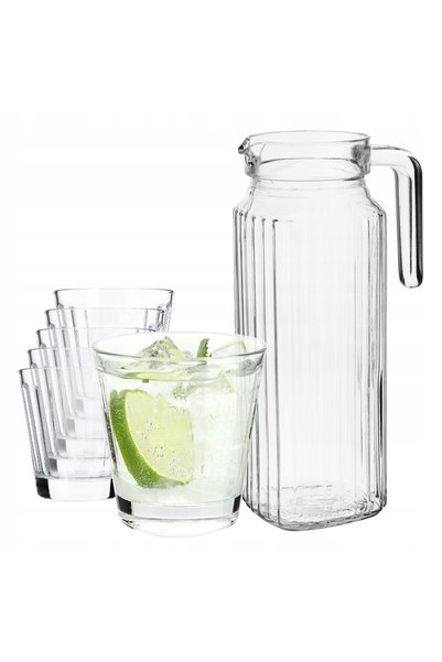 KADAX CARAFĂ DE BĂUT + 6 PAHARE 175ml SET