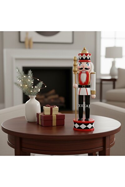 Ornament24 Figurina spargator de nuci soldatel din lemn, decoratiune de Craci...