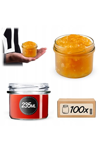 KADAX 50x BORCANE DE STICLA 235ml, BORCANE PENTRU MERMATE, BORCANE PENTRU BOM...