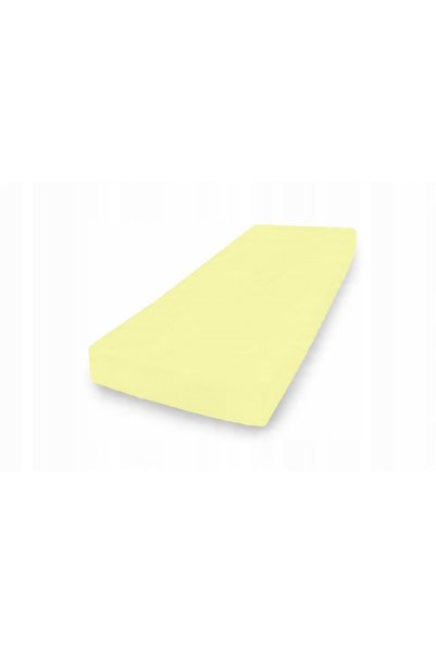 Matex Cearșaf de pat din jerseu cu elastic 150/160x190/200 PREMIUM Lemon
