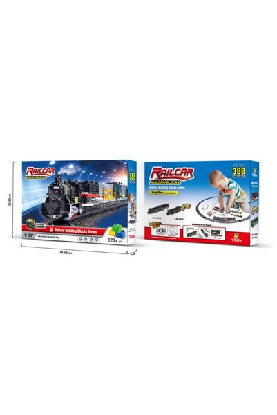 Jokomisiada SET DE TRENURI MARI CU PIELECE, LUMINI ȘI SUNETE