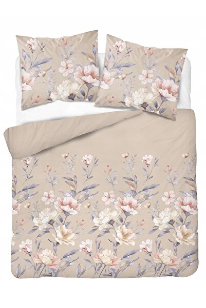 Detexpol Lenjerie de pat din flanelă 220x200 Flori