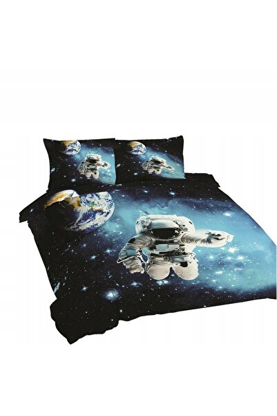 Matex Lenjerie de pat din bumbac 220x200 UNIVERSAL Cosmos Astronaut