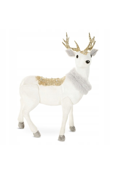 Eurofirany Ren de Crăciun 20x11x36cm Figurină decorativă Crăciun Fericit
