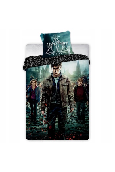 Faro Lenjerie de pat pentru tineri 140x200 Harry Potter Vrăjitor