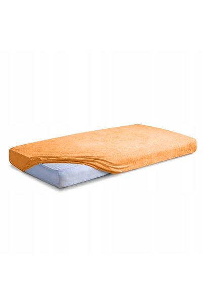 Matex Cearșaf de pat Frotte cu elastic 90x190/200 CLASSIC Somon