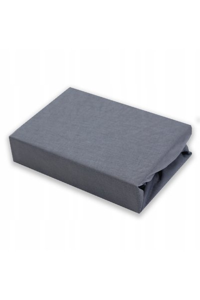 Matex Cearșaf de pat igienic, impermeabil, 80x160x10, din bambus, gri