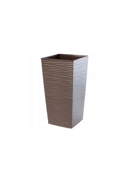 KADAX Jardinieră modernă elegantă de 47 cm cu inserție Mokka