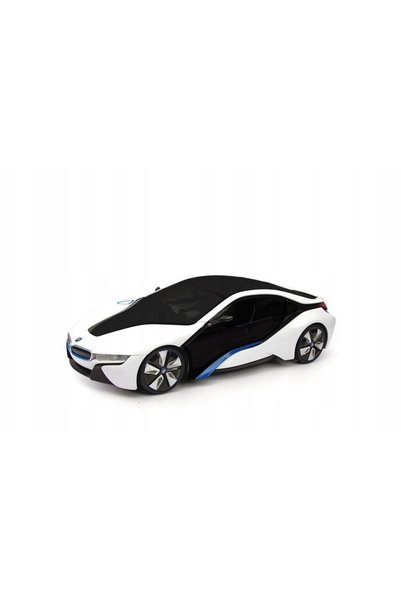 Rastar BMW I8 mașină teleghidată la scară 1:24 48400 albă