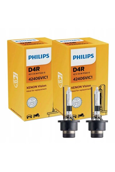 Philips Becuri 2x D4R Xenon Vision 4300K