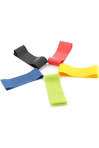 Other Fitness Training Elastic Pull Rope Resistance Rubber Bands (60cm) - Set...