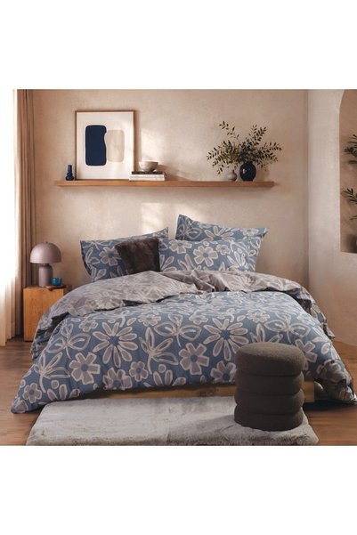 Nef Nef Homeware Nef-Nef Homeware Σετ Μονής Παπλωματοθήκης Harmony Γκρι, 100%...