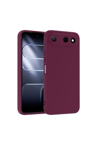 noktaks Tecno Spark 50 5g Compatible Case, Flexible Protective Cover - Plum -...