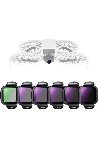 NEEWER ND Filter Set Compatible with DJI Flip Drone, 6 Pack, ND8 ND16 ND32 ND...