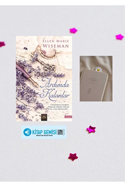 Arkadya Yayınları Those Left Behind / / Daisy Figured Bookmark with Gift