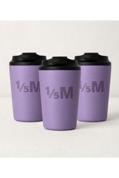 Generic Brand 3 أكواب هاف مليون الحراري البنفسجي – 1/5M (360ml)