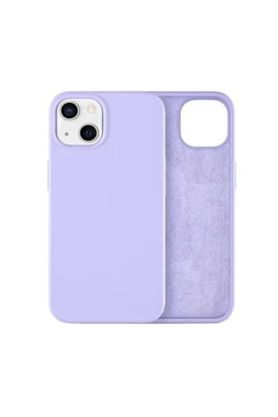 Maxcell Husa Microfiber, pentru iPhone 16 Plus, Microfiber, TPU, Lila