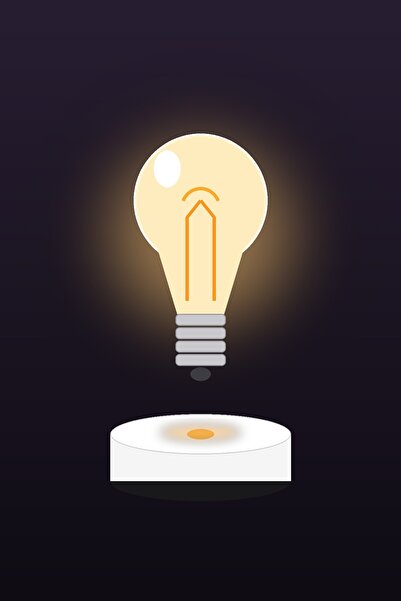 Generic Brand Flying Bulb - Wireless Led Magnetic Floating Levitating Bulb fo...