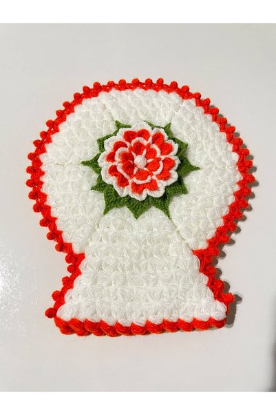 ONTİC Luxurious Design Hand-Knitted Dowry Towel - Bride & Groom's Bundle Soft Knitted Bath Towel