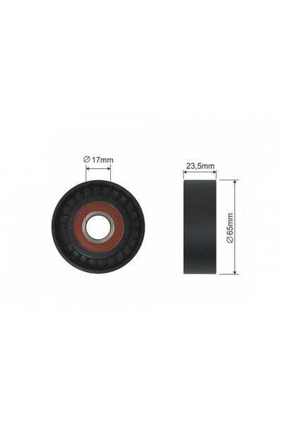 NTY ROLA ÎNTINZĂTOR CUREA TRANSMISIE ABARTH 500/595/695, GRANDE PUNTO, ALFA R...