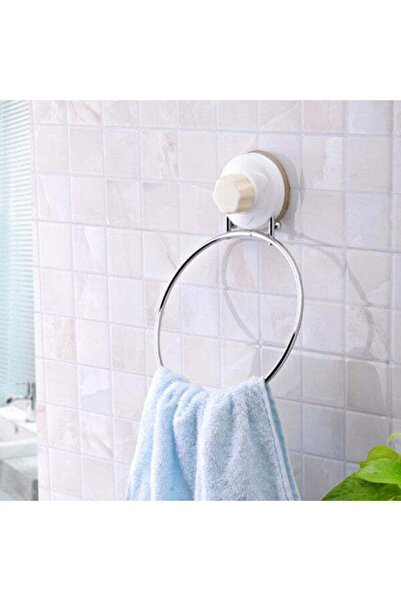 DRAMA HOME Towel Holder (O Shape) with Suction Cup Base X195