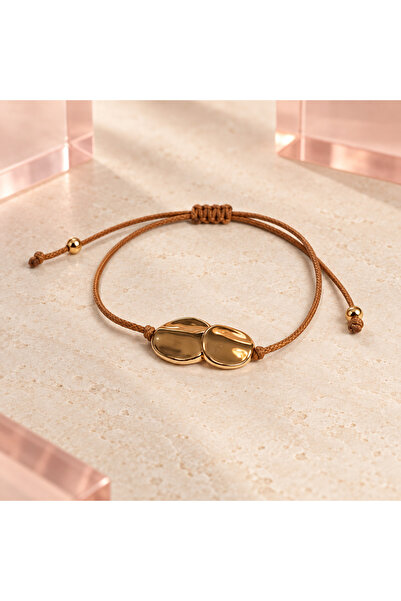 BLOOMY Luna Twin Pebble Cord Bracelet