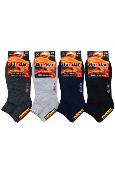 Dündar Original Turkish Socks Dondar Scented Men's Thermal Lined Socks