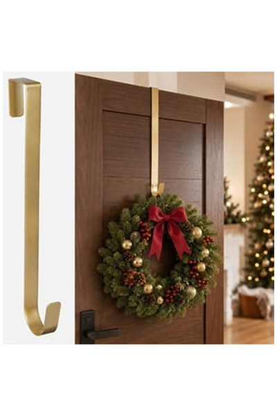 OEM Metal Hook for Fixing Wreaths on Doors - 35cm